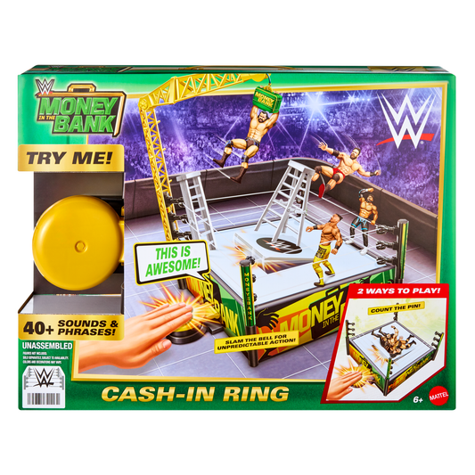 2025 WWE Mattel Main Event Money In the Bank Cash-In Ring