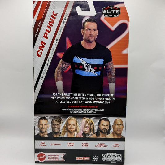 2025 WWE Mattel Elite Collection Series 115 CM Punk
