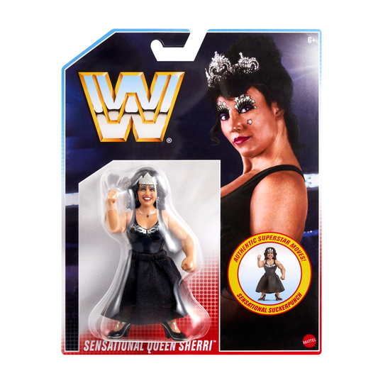 2025 WWE Mattel Creations Exclusive Retro Series 17 Sensational Queen Sherri