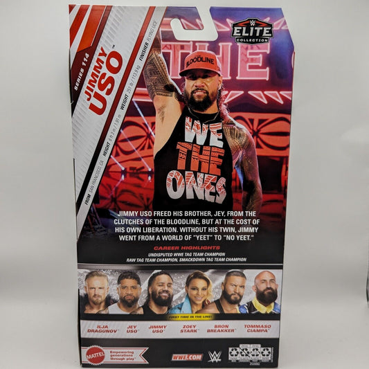 2024 WWE Mattel Elite Collection Series 114 Jimmy Uso