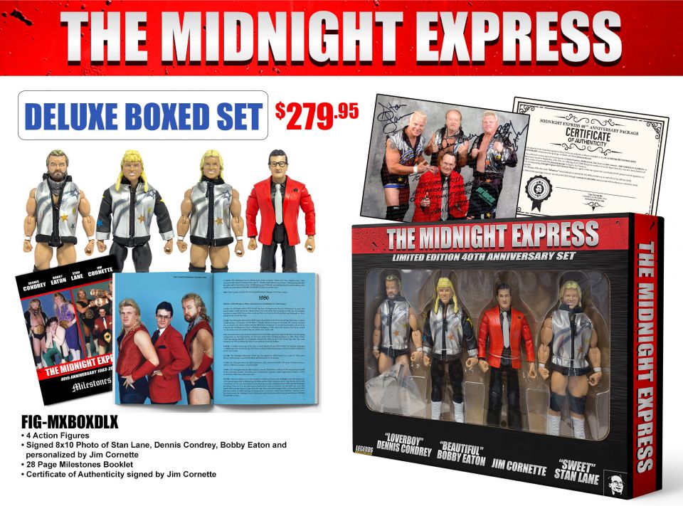 2023 FTC Legends of Professional Wrestling [Modern] Midnight Express Deluxe Boxed Set