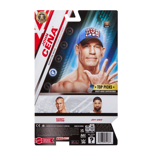 2025 WWE Mattel Main Event Series Top Picks John Cena