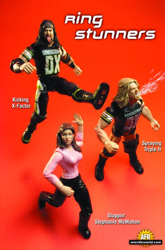 Unreleased WWF Jakks Pacific Titantron Live Ring Stunners Kicking X-Pac