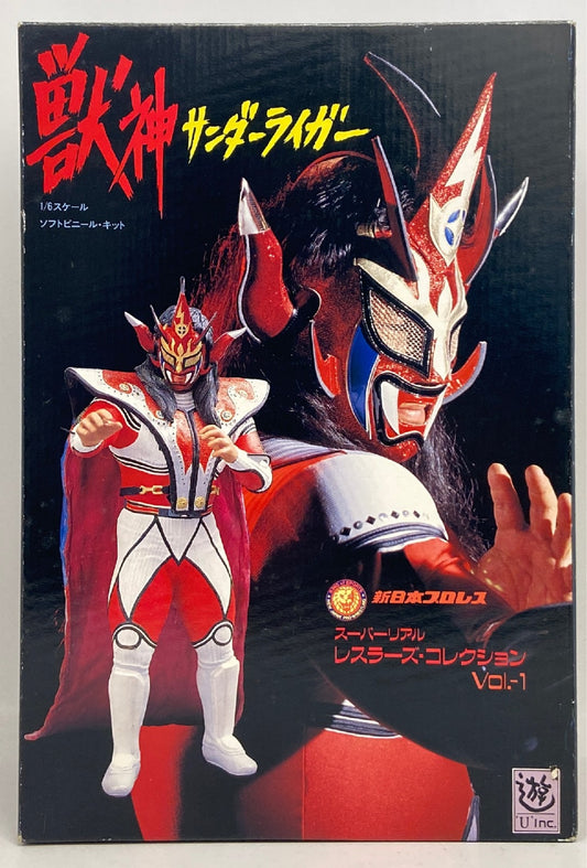 "U" Inc. 1:6 Scale Model Kit Vol. 1 Super Real Wrestlers Collection Jyushin Thunder Lyger