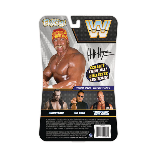 2024 WWE TCG Toys FleXfigs Legends Series 1 Hulk Hogan