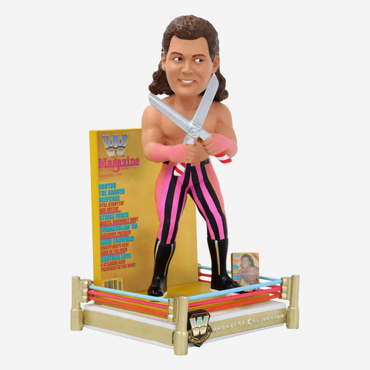 2025 WWE FOCO Magazine Collection Bobblehead "Struttin' & Cuttin'" Brutus "The Barber" Beefcake