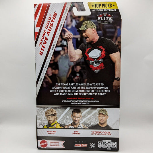 2025 WWE Mattel Elite Collection Top Picks Stone Cold Steve Austin
