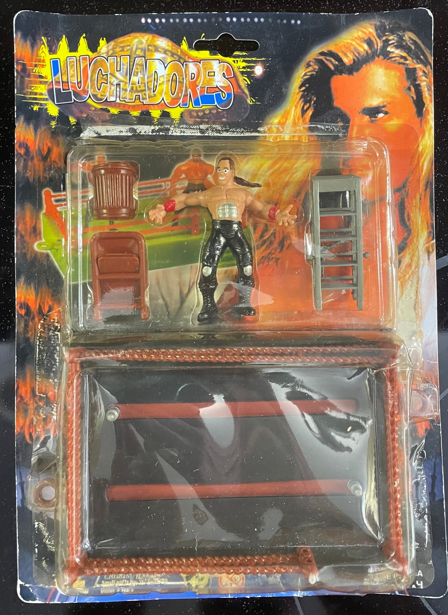 Luchadores Bootleg/Knockoff WCW Toy Biz Steel Slammers Steve McMichael