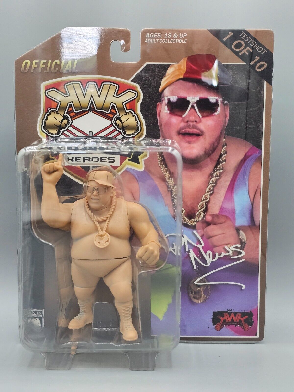 2024 KWK Kayfabe Heroes Series 1 PN News [Test Shot]