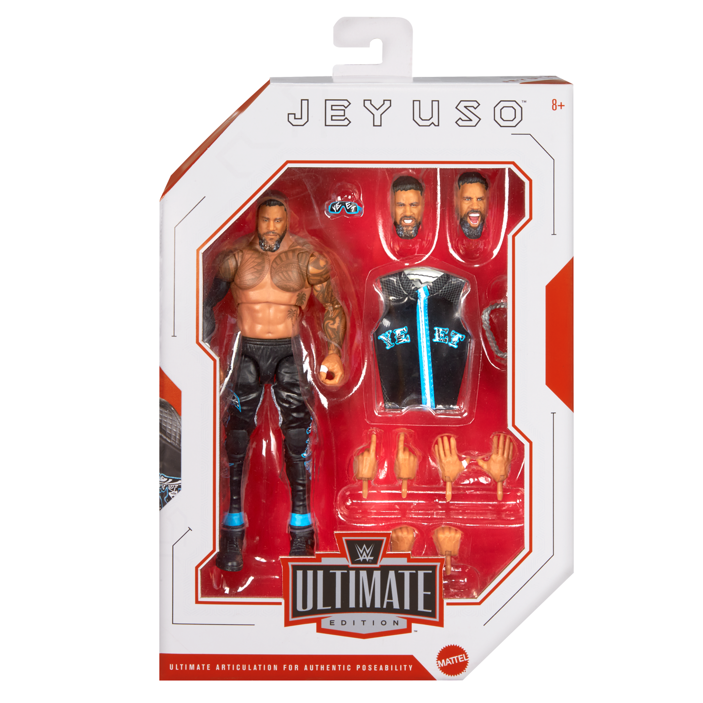 2025 WWE Mattel Ultimate Edition Series 26 Jey Uso 2025 WWE Mattel Ultimate Edition Series 26 Jey Uso