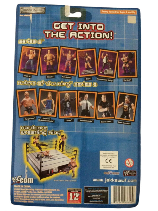 2001 WWF Jakks Pacific Titantron Live No Way Out Series 2 Undertaker [With Vest]