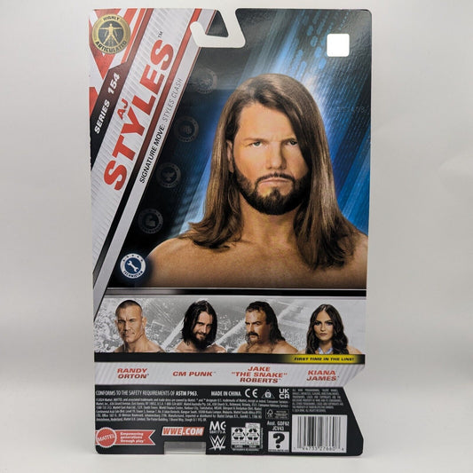 2025 WWE Mattel Main Event Series 154 AJ Styles