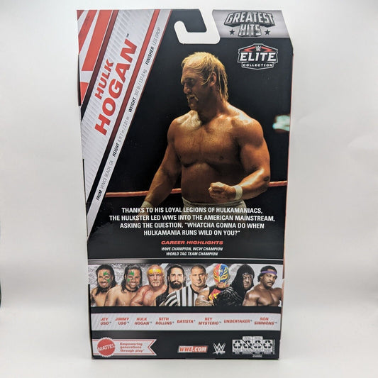 2025 WWE Mattel Elite Collection Greatest Hits Series 7 Hulk Hogan