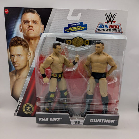 2024 WWE Mattel Main Event Showdown Series 20 The Miz vs. Gunther