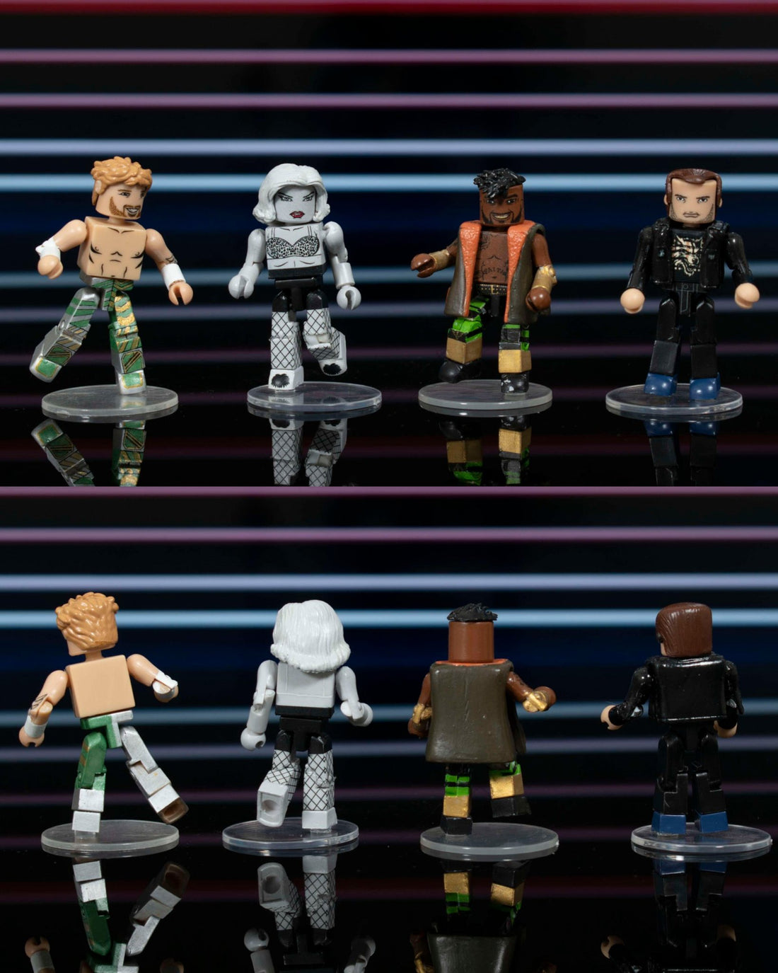 Unreleased AEW Diamond Select Toys Minimates Series 4 4-Pack: MJF, Swe ...