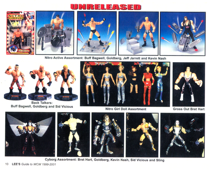 Unreleased WCW Toy Biz Back Talkers Buff Bagwell – Wrestling Figure ...