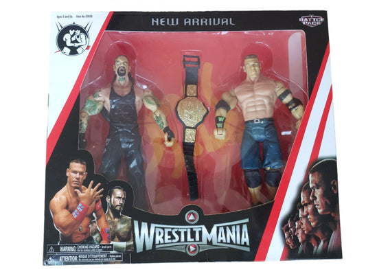 WWE Bootleg/Knockoff WrestleMania Battle Pack "Ruthless Aggression" Undertaker & John Cena