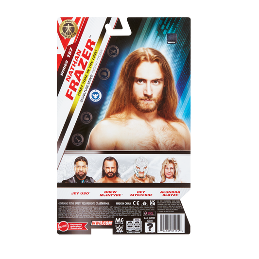 2025 WWE Mattel Main Event Series 157 Nathan Frazer