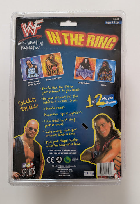 1998 WWF MGA Sports In the Ring Game: Stone Cold Steve Austin vs. Shawn Michaels