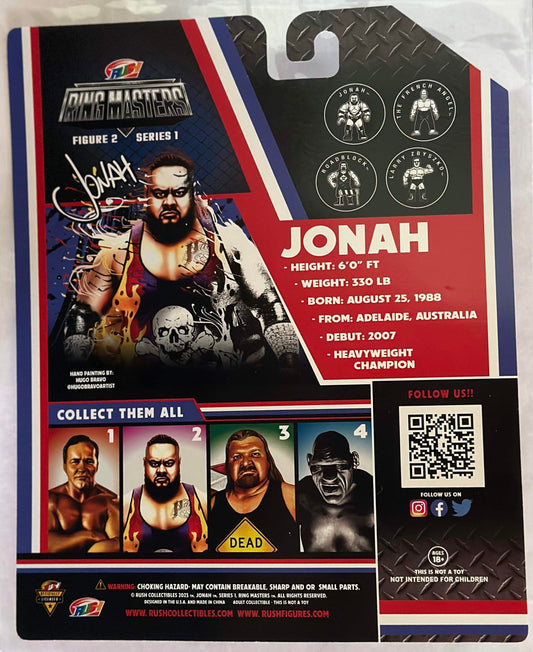 2023 Rush Collectibles Ring Masters Series 1 JONAH