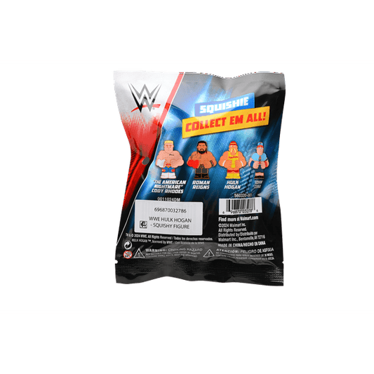 2025 WWE Walmart Squishie Squishme! Hulk Hogan