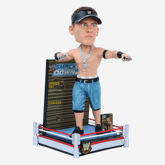 2025 WWE FOCO Magazine Collection Bobblehead "Breakin' Out" John Cena