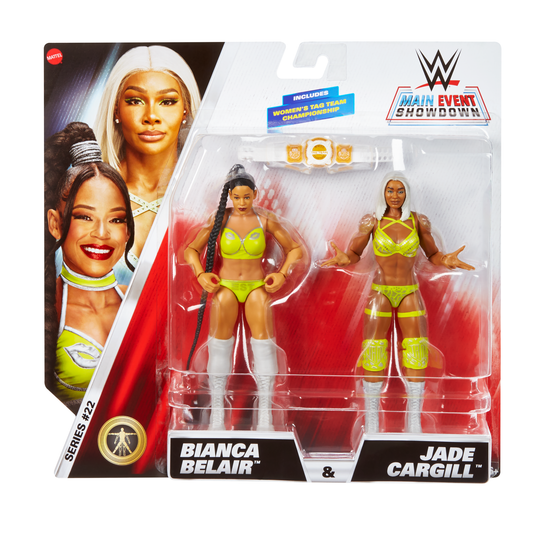 2025 WWE Mattel Main Event Showdown Series 22 Bianca Belair & Jade Cargill