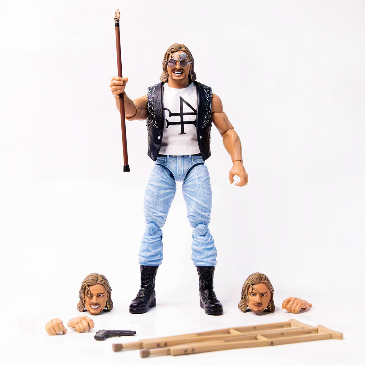 2025 Zombie Sailor's Toys Wrestling's Heels & Faces Pinnacle Collection Series 1 #04 Brian Pillman