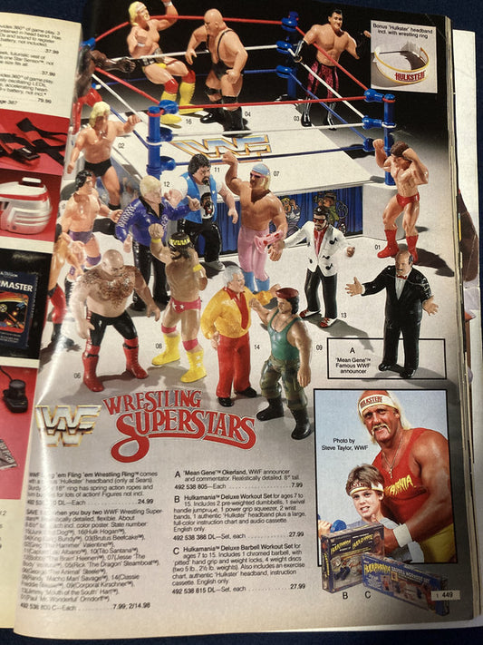 Unreleased WWF LJN Wrestling Superstars Series 3 George "The Animal" Steele