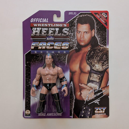 2025 Zombie Sailor's Toys Wrestling's Heels & Faces Series 4 Mike Awesome