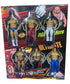 Ultimate Warrior Power FIGHTING Hero Hot Blood Bootleg/Knockoff 6-Pack