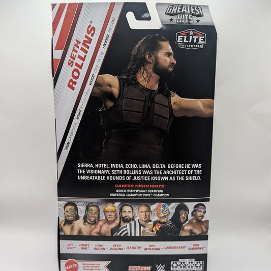 2025 WWE Mattel Elite Collection Greatest Hits Series 7 Seth Rollins