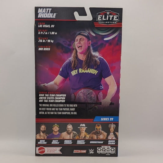 2022 WWE Mattel Elite Collection Series 99 Riddle