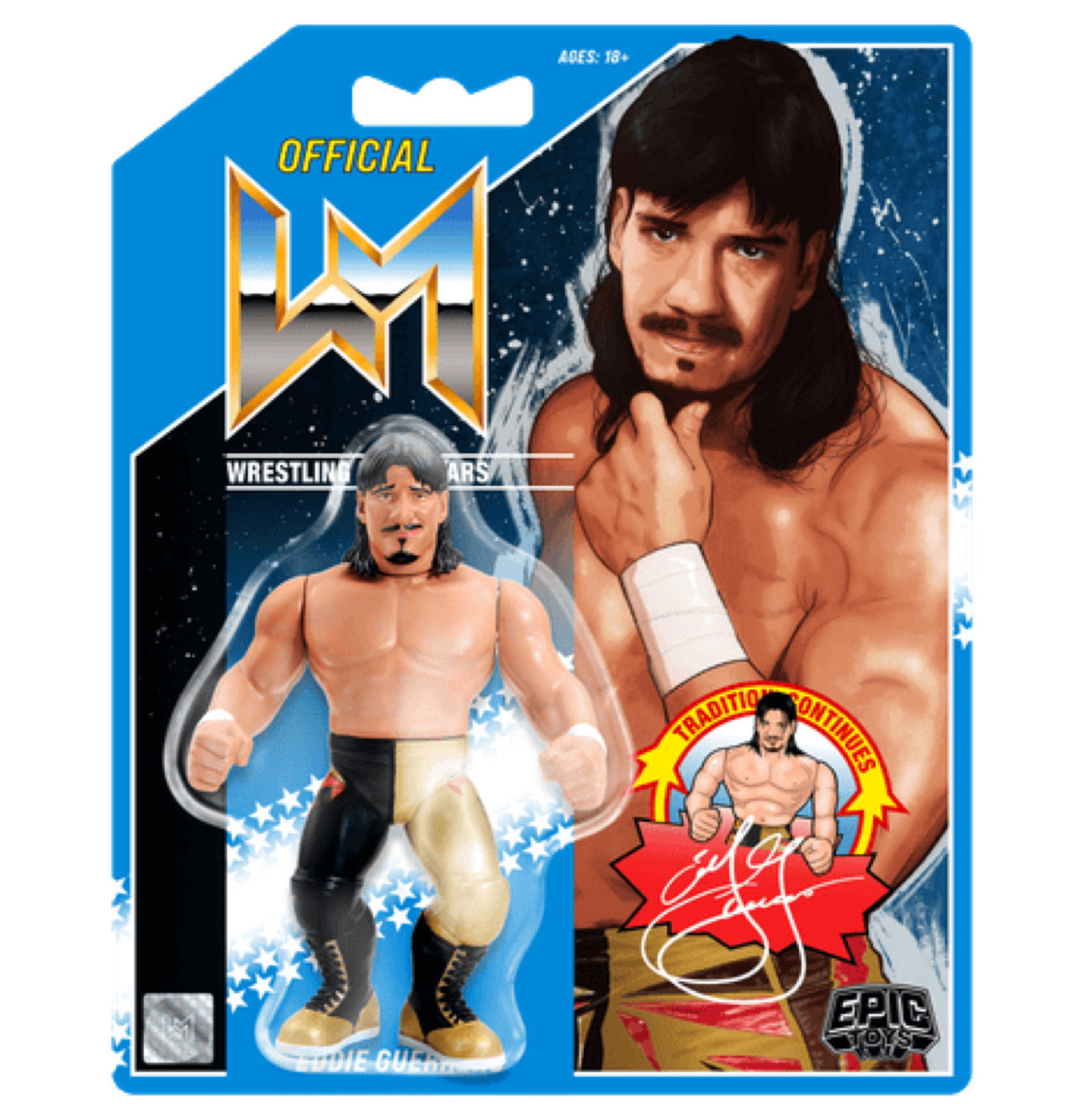 2024 Epic Toys Wrestling Megastars Series 3 Eddie Guerrero