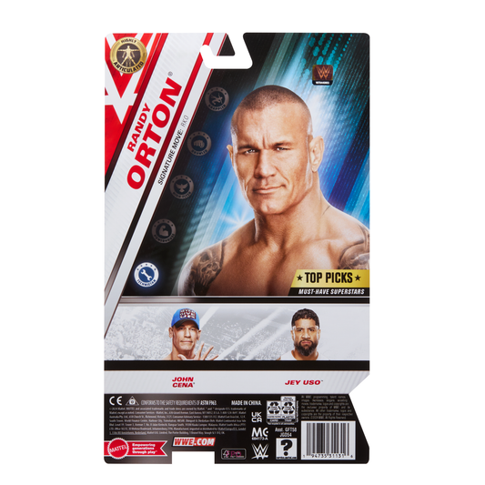 2025 WWE Mattel Main Event Series Top Picks Randy Orton