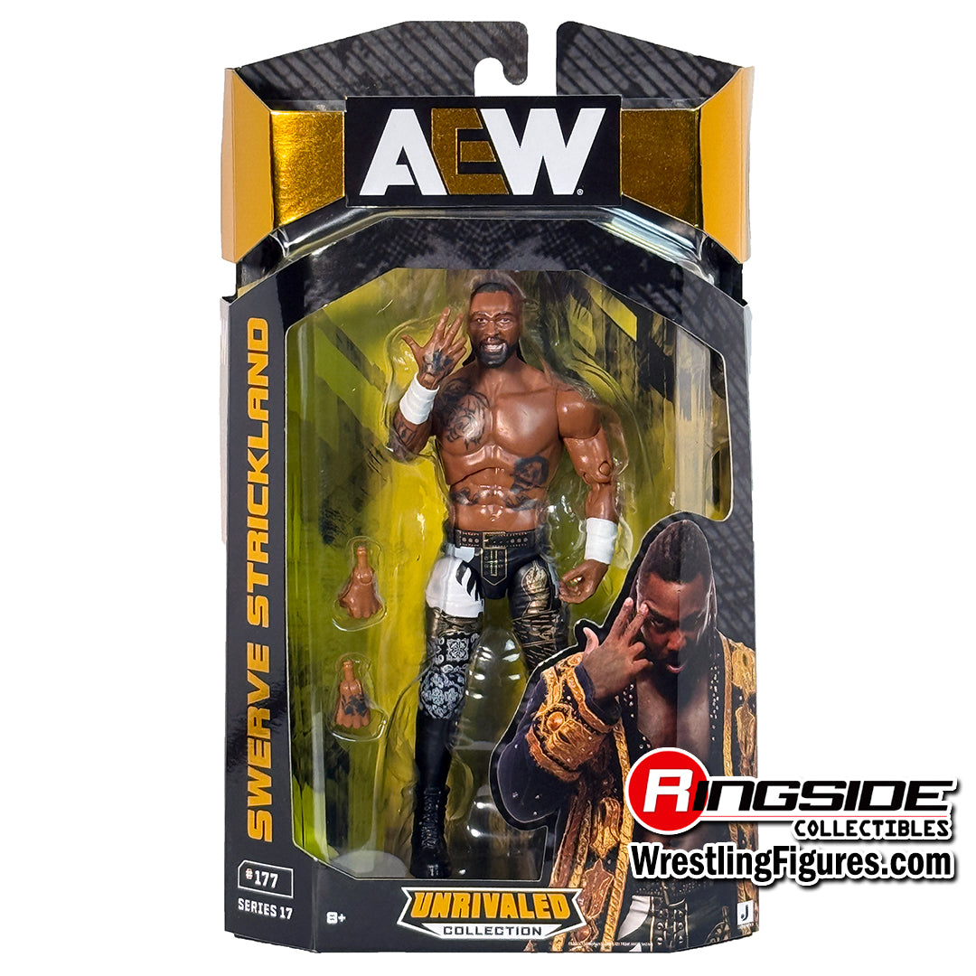2025 AEW Jazwares Unrivaled Collection Series 17 #177 Swerve Strickland