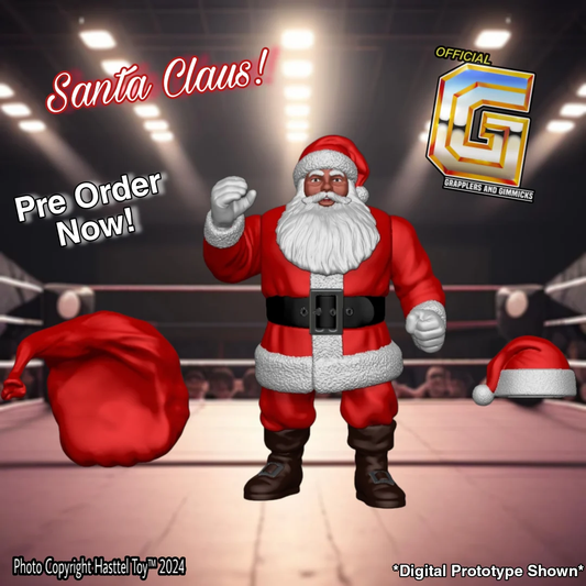 2025 Hasttel Toy Grapplers & Gimmicks Santa Claus