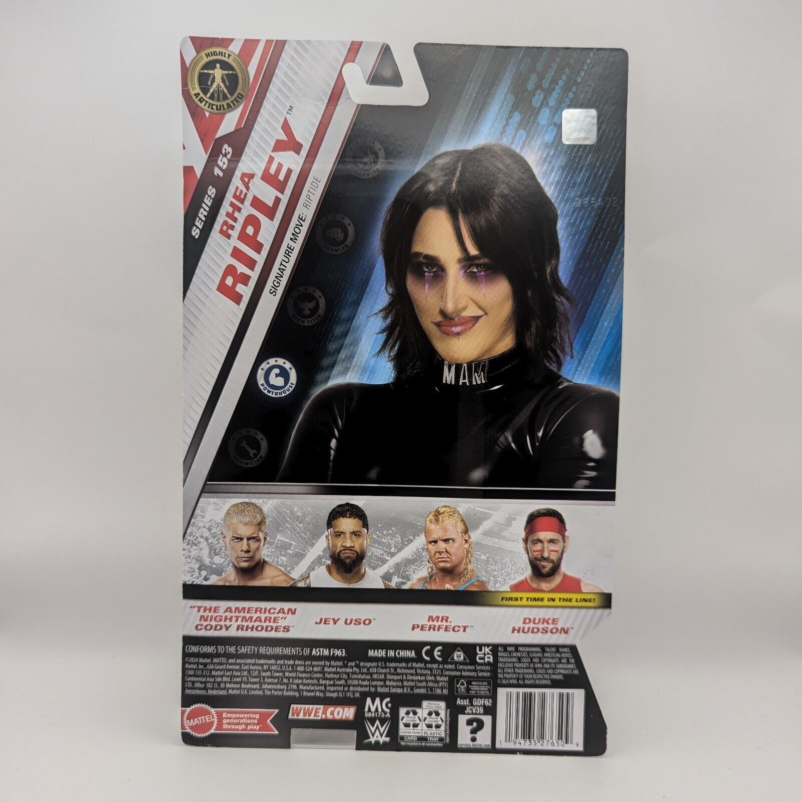 2024 WWE Mattel Main Event Series 153 Rhea Ripley – Wrestling