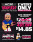 2025 Pro Wrestling Tees Limited Edition Micro Brawler Joe Hendry