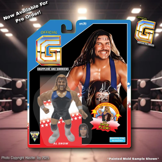 2025 Hasttel Toy Grapplers & Gimmicks Al Snow