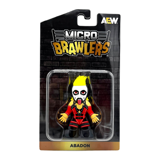 2025 AEW Pro Wrestling Tees Micro Brawlers Limited Edition Abadon