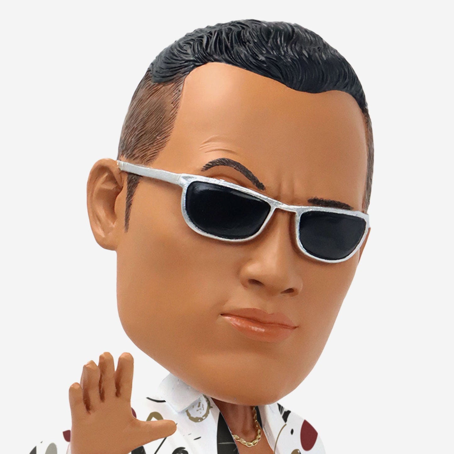 Unreleased WWE FOCO Bust Bighead Bobblehead The Rock