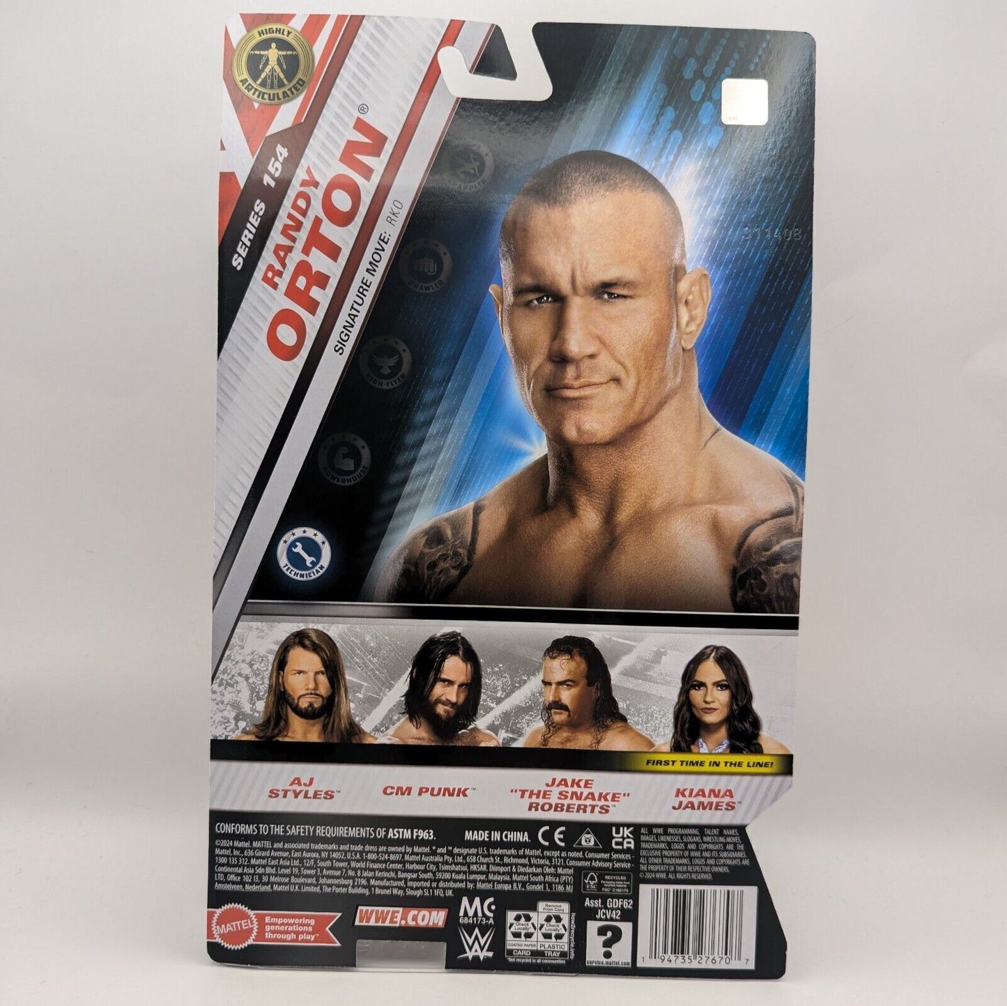 2025 WWE Mattel Main Event Series 154 Randy Orton