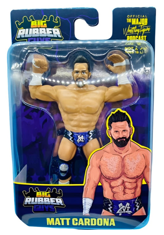 2023 Major Wrestling Figure Podcast Big Rubber Guys Series 1 Matt Cardona
