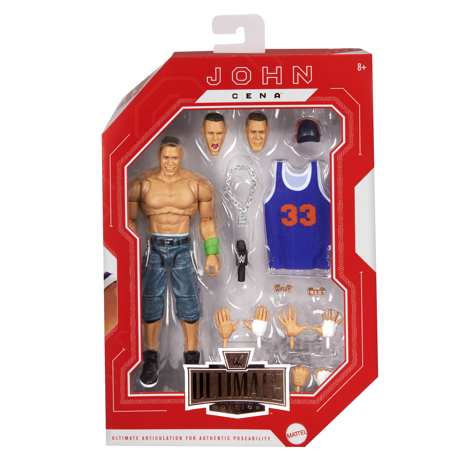 2025 WWE Mattel Ultimate Edition Fan Takeover John Cena 2025 WWE Mattel Ultimate Edition Fan Takeover John Cena