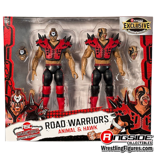 2025 RSC Toys Unsanctioned Classic Superstars Road Warrior: Animal & Hawk