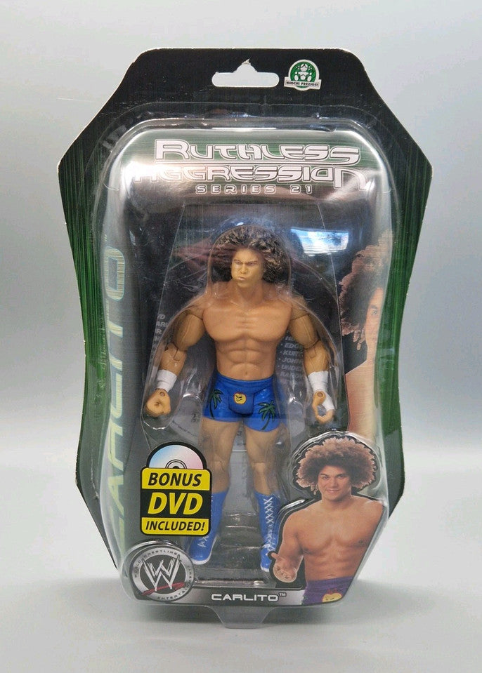 2006 WWE Jakks Pacific Ruthless Aggression Series 21 Carlito