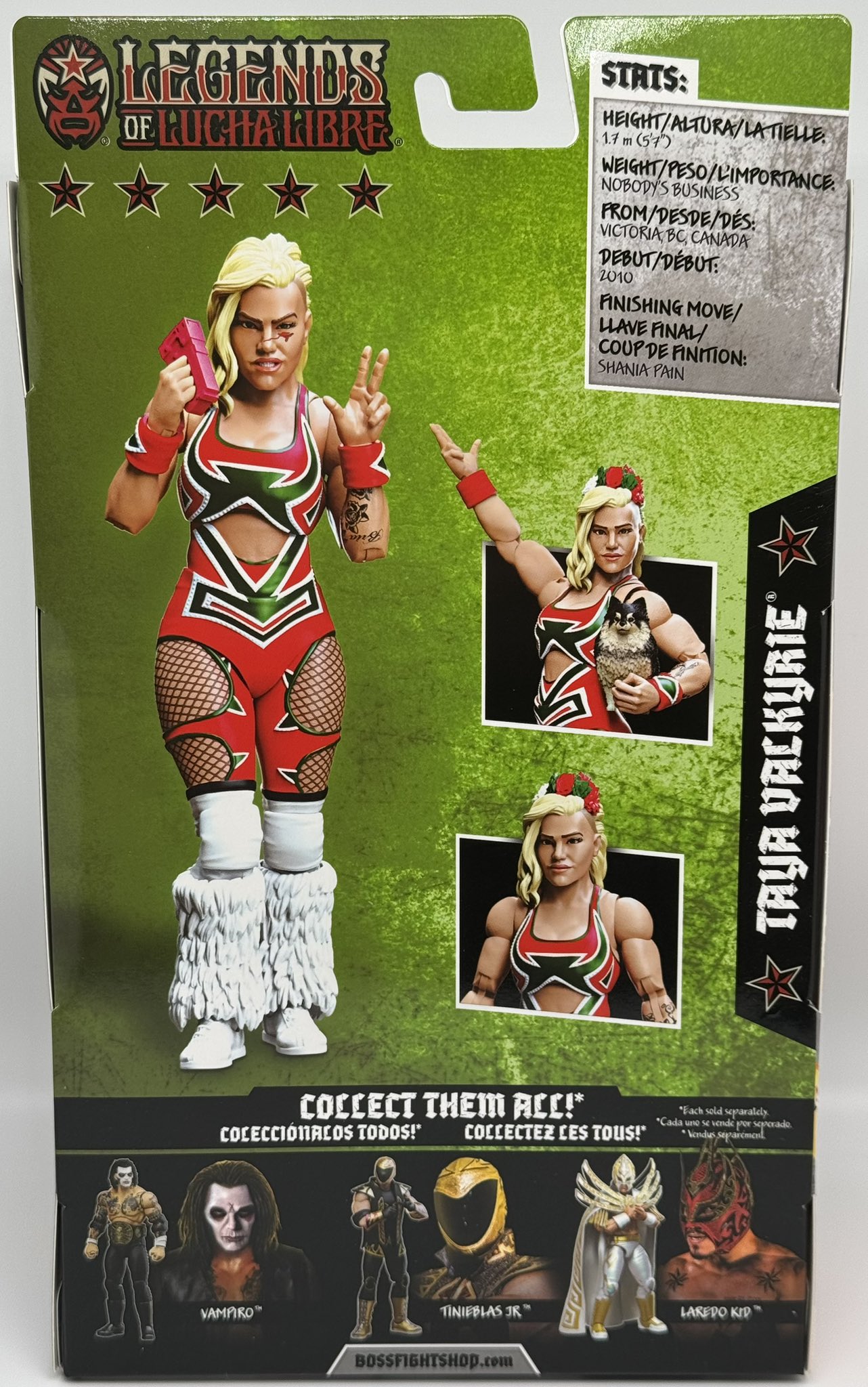 2024 Boss Fight Studio Legends of Lucha Libre Premium Collector Figures Series 3 Taya Valkyrie