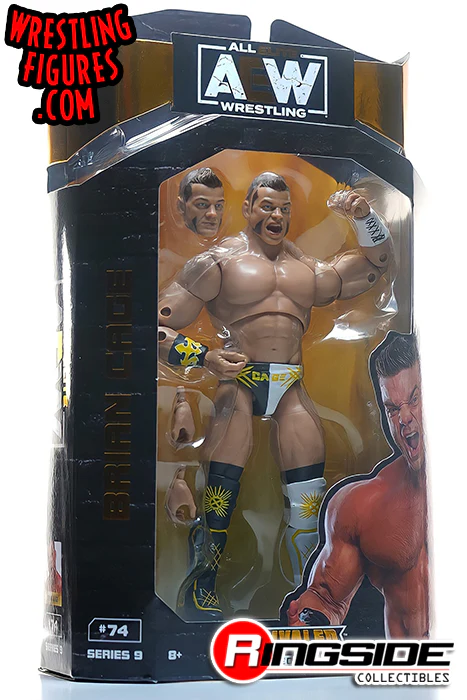 2022 AEW Jazwares Unrivaled Collection Series 9 #74 Brian Cage