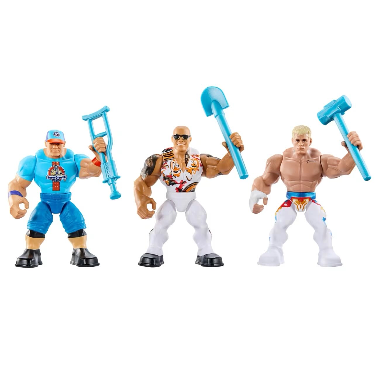 2025 WWE Mattel Knuckle Crunchers WrestleMania 3-Pack – Wrestling